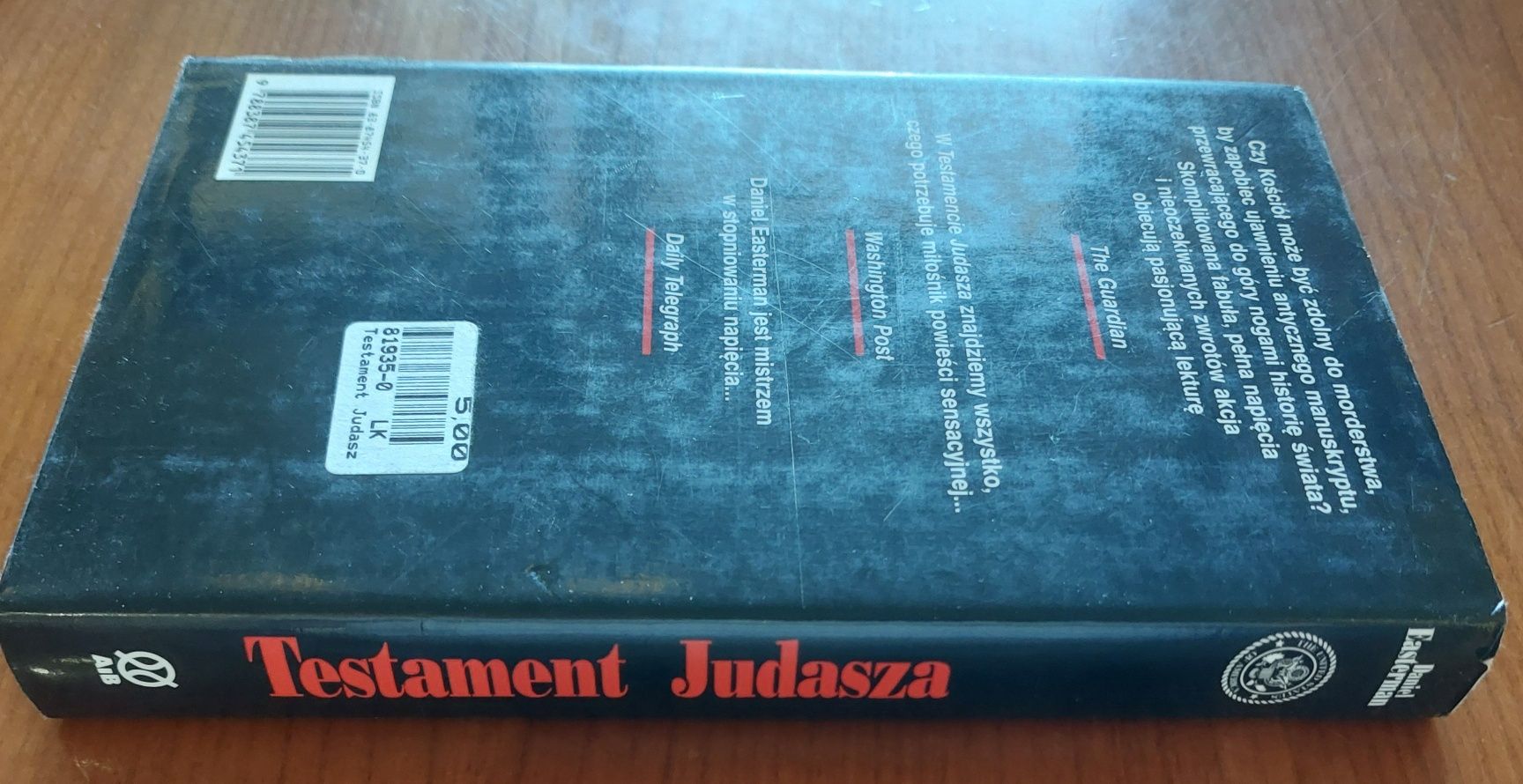 Testament Judasza Daniel Easterman