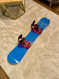 Deska snowboard Atomic 148 + wiązania Santa Cruz M/L