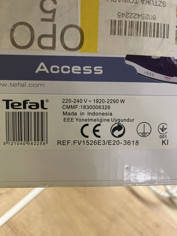 Żelazko access tefal