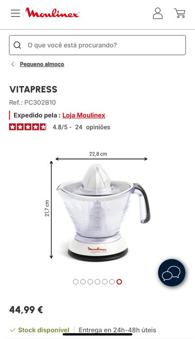 Moulinex vitapress 1000