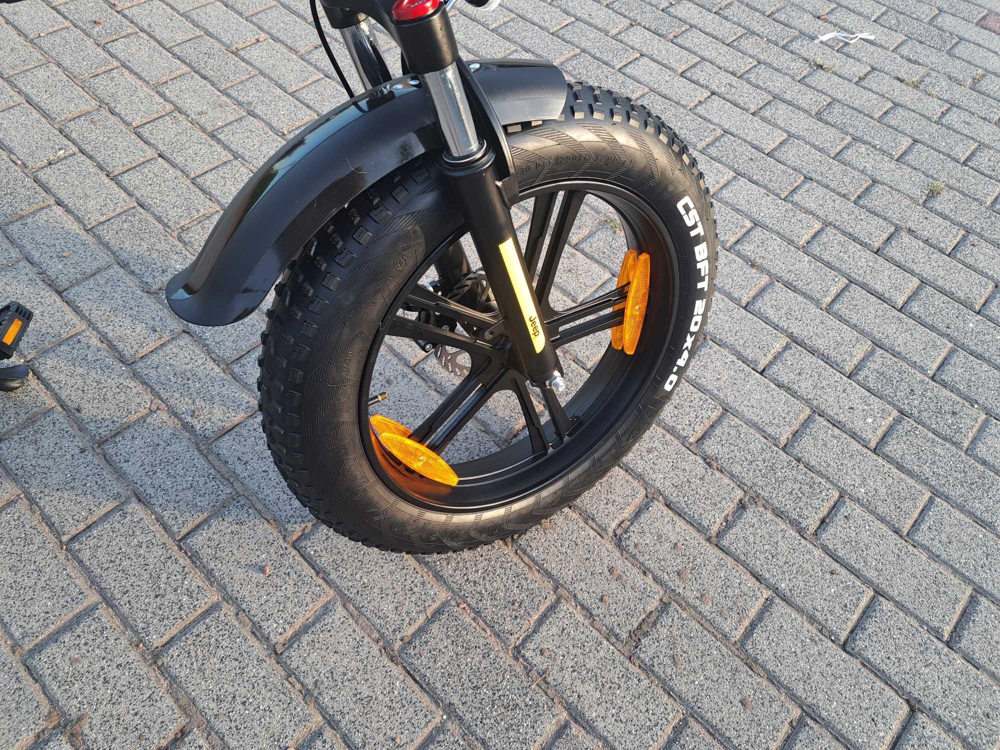 Rower elektryczny składany Jeep Fold FAT FR 7020 Wyprzedaż