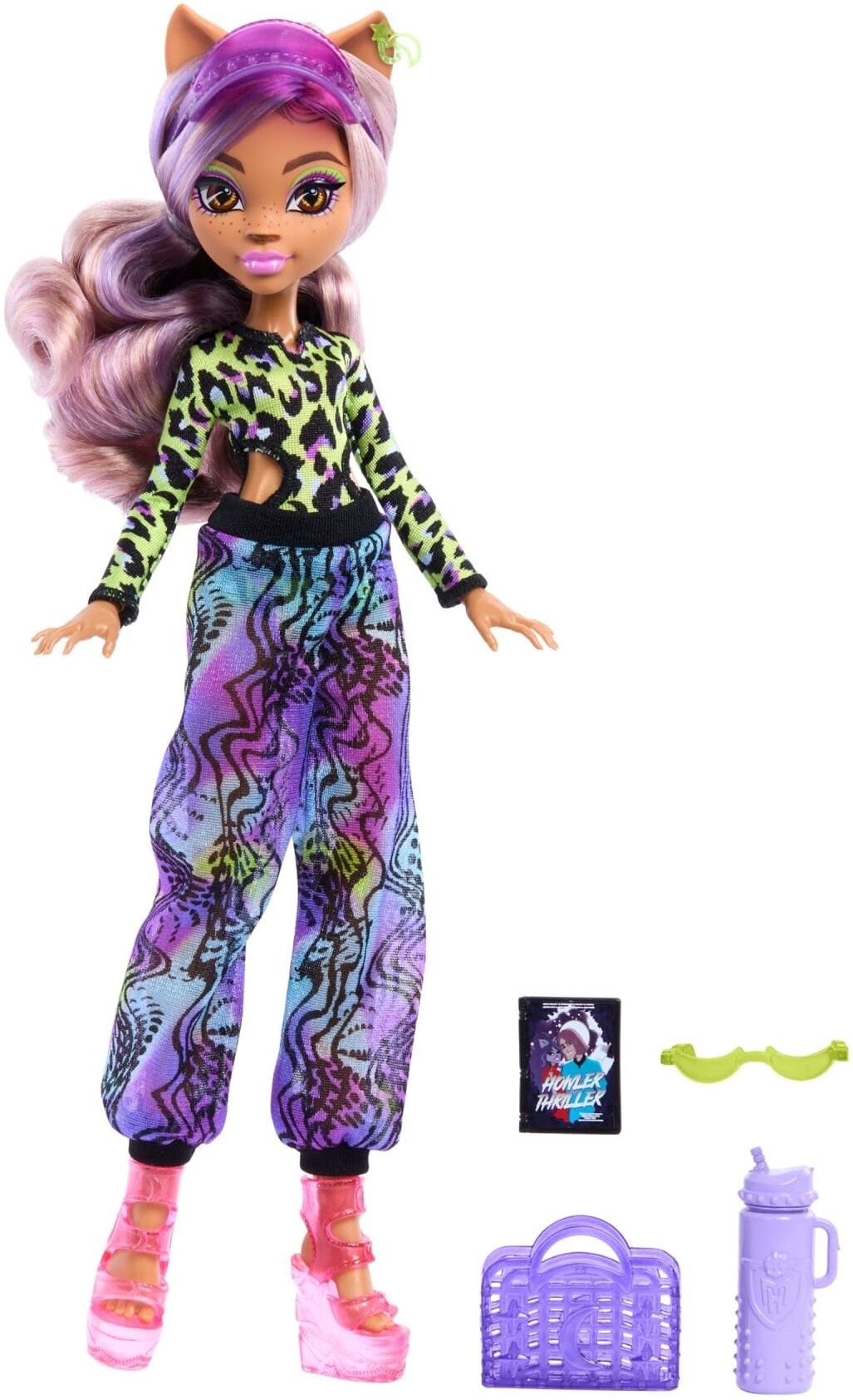 Lalka Monster High Scare-Adise Island Clawdeen Wolf lub Draculaura.