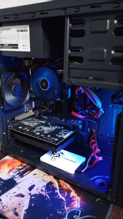 Игровой компьютер. Intel core i3-7100. GT 1030 2G. Gigabyte