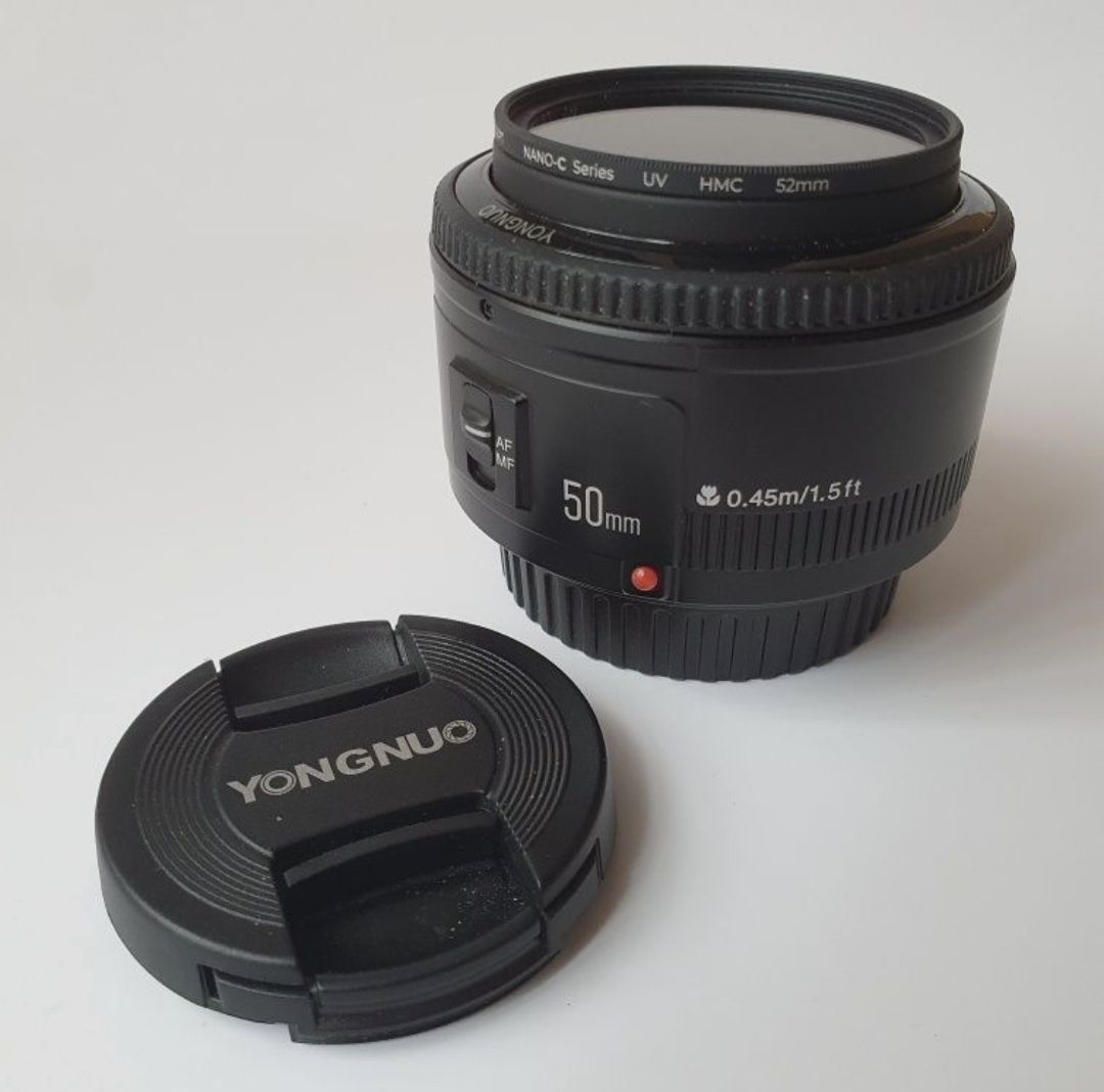 Obiektyw Yongnuo 50mm f18 - Cannon