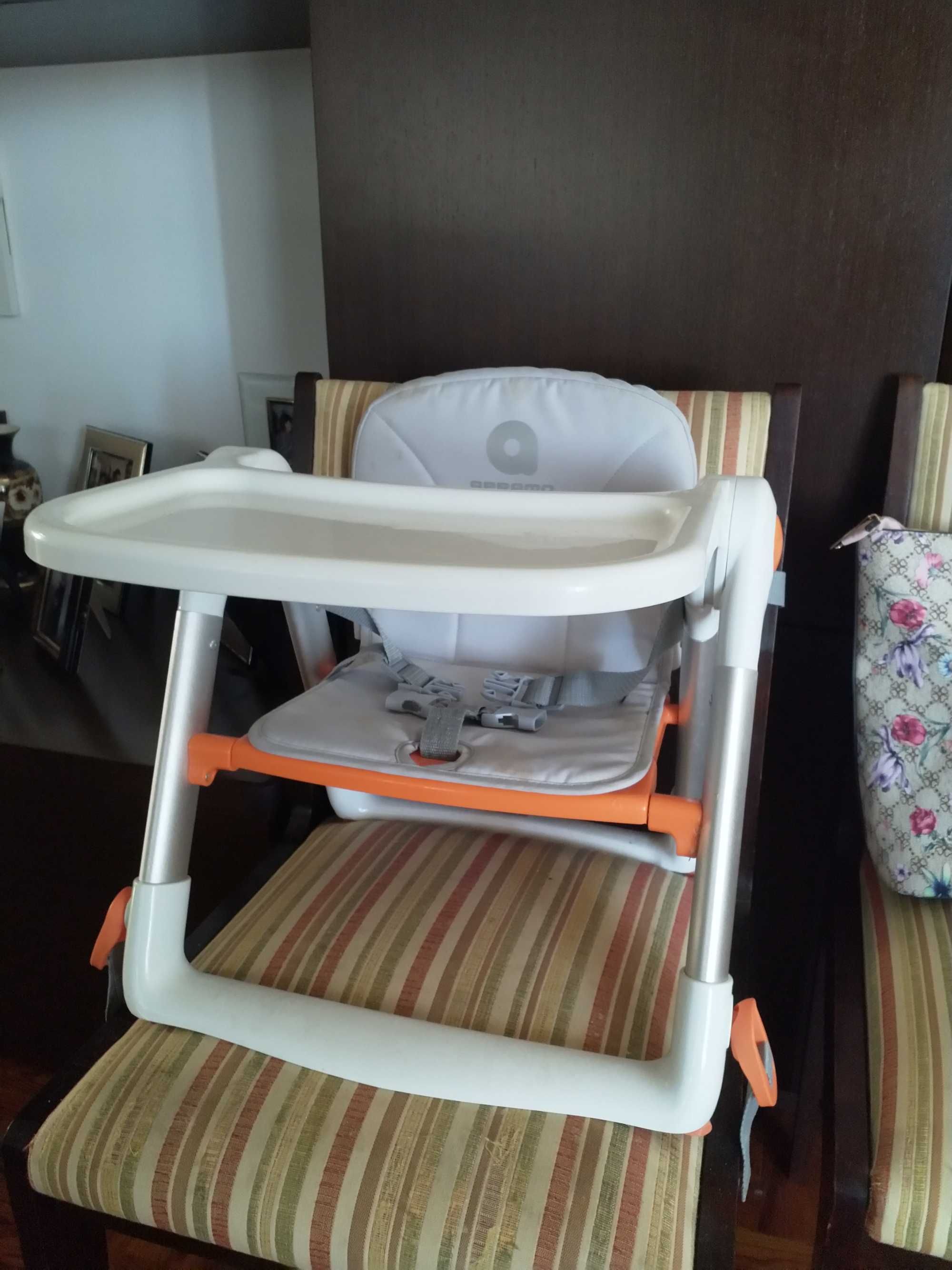 Cadeira de papa, adaptável a qq cadeira - usado