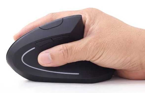 Rato sem fios ergonómico vertical novo com garantia