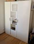 Roupeiro branco Ikea Dombas 140x181