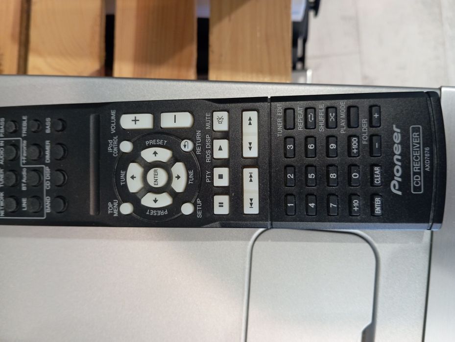 Pioneer X-HM71 + głośniki S-HM71 + pilot AXD7676