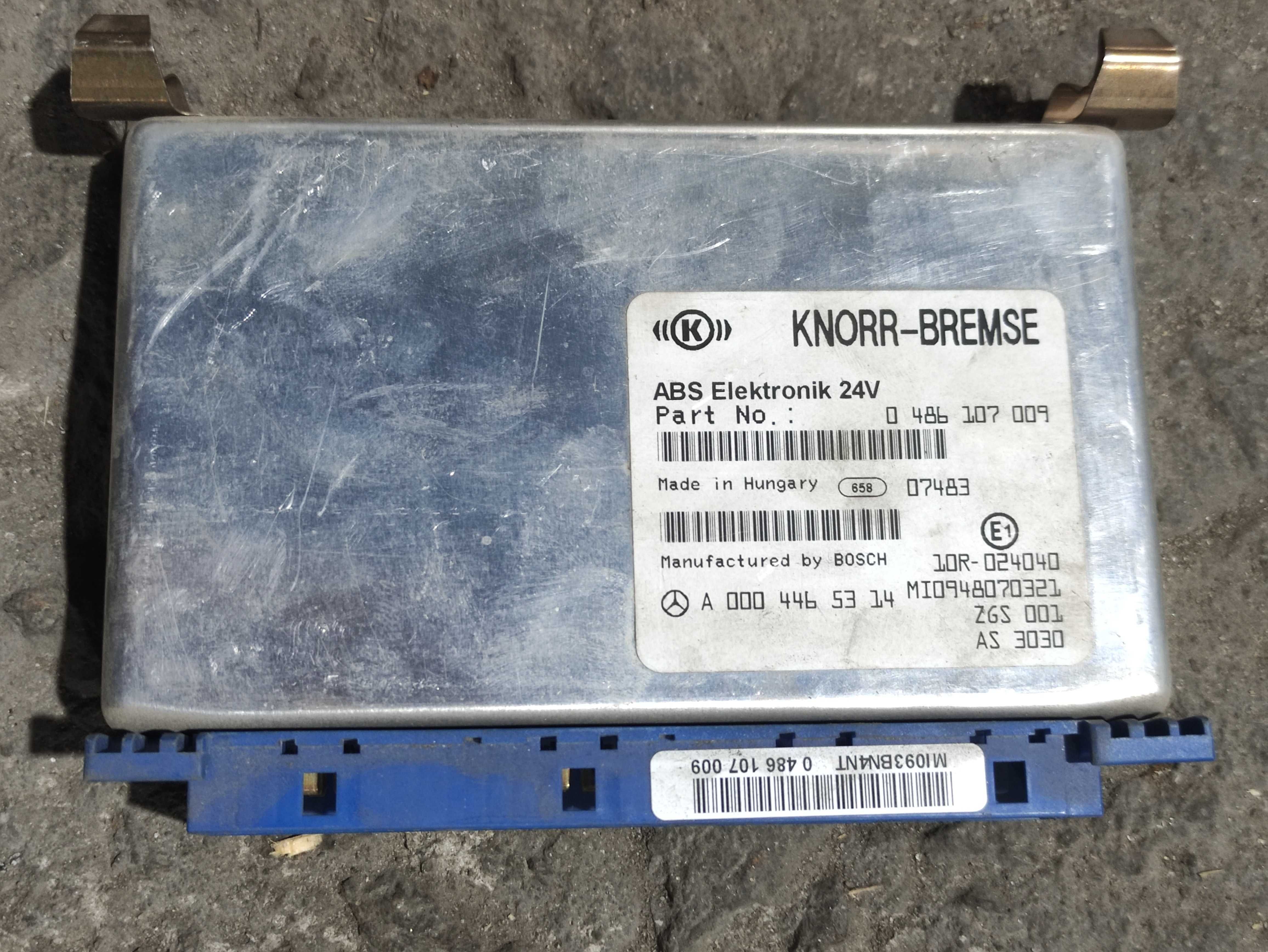 Блок керування ABS Knorr-Bremse 0 486 107 009