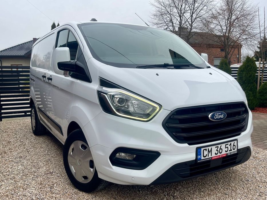 Ford Transit Custom  Automat L1H1 Faktura VAT 23% Leasing Kredyt 2019 Super Stan