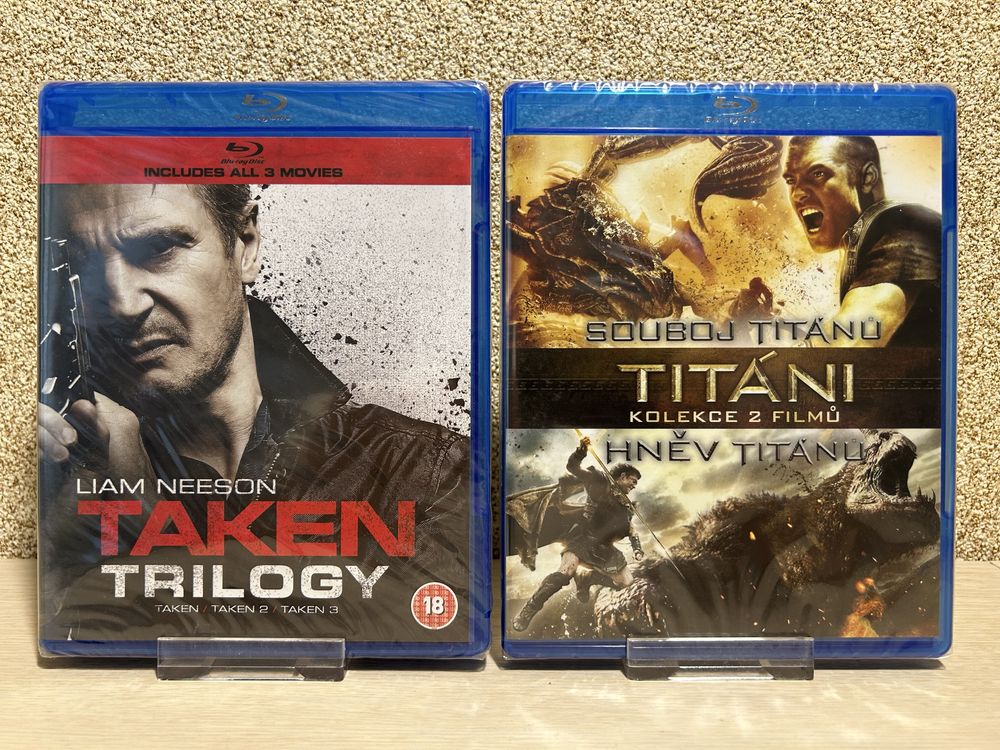 Blu-ray издания Назад в будущее1-3/РобоКоп 1-4/Безумный Макс 1-3