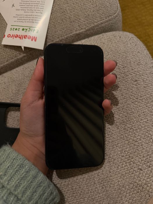 iPhone 15 plus preto 256g