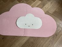 Mata do zabawy piankowa podłogowa Chmurka Playmat Blush Rose - Quut