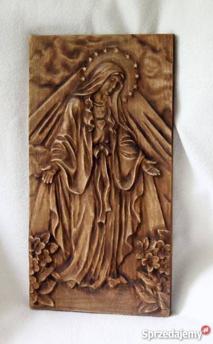 Płaskorzeźba Matka Boska, Maryja
