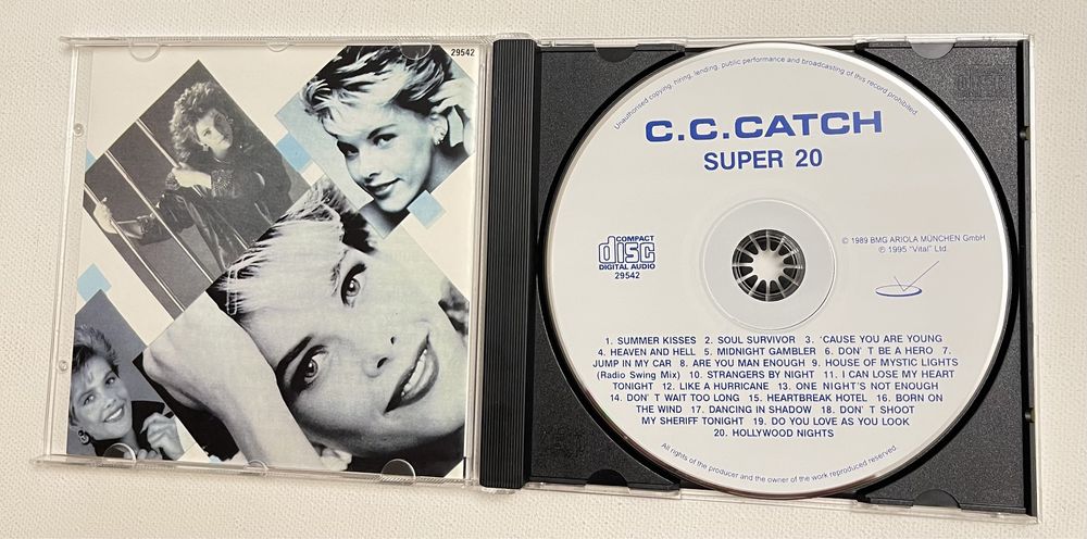 C.C. Catch super 20 cd Vital