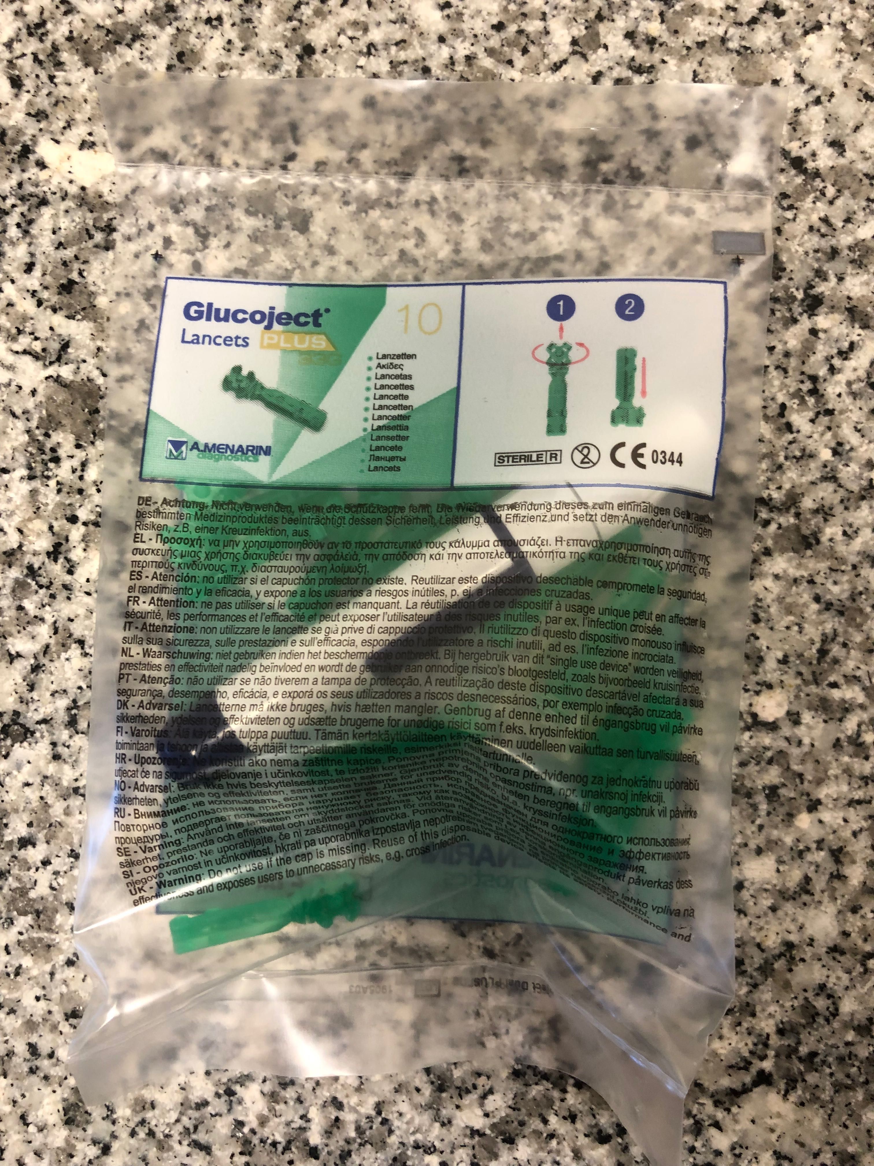Medidor de Glicose e dos Corpos Cetónicos no sangue