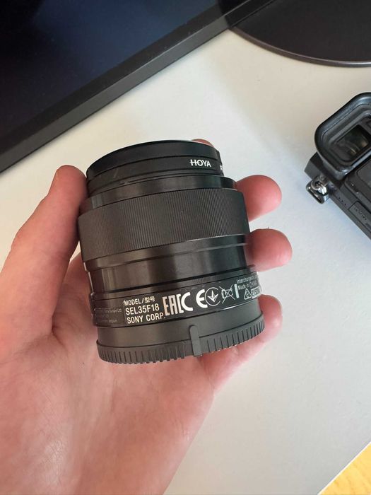 Aparat bezlusterkowiec Sony A6400 + obiektyw SEL35F18 *jak nowy*