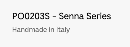 Persol Senna series