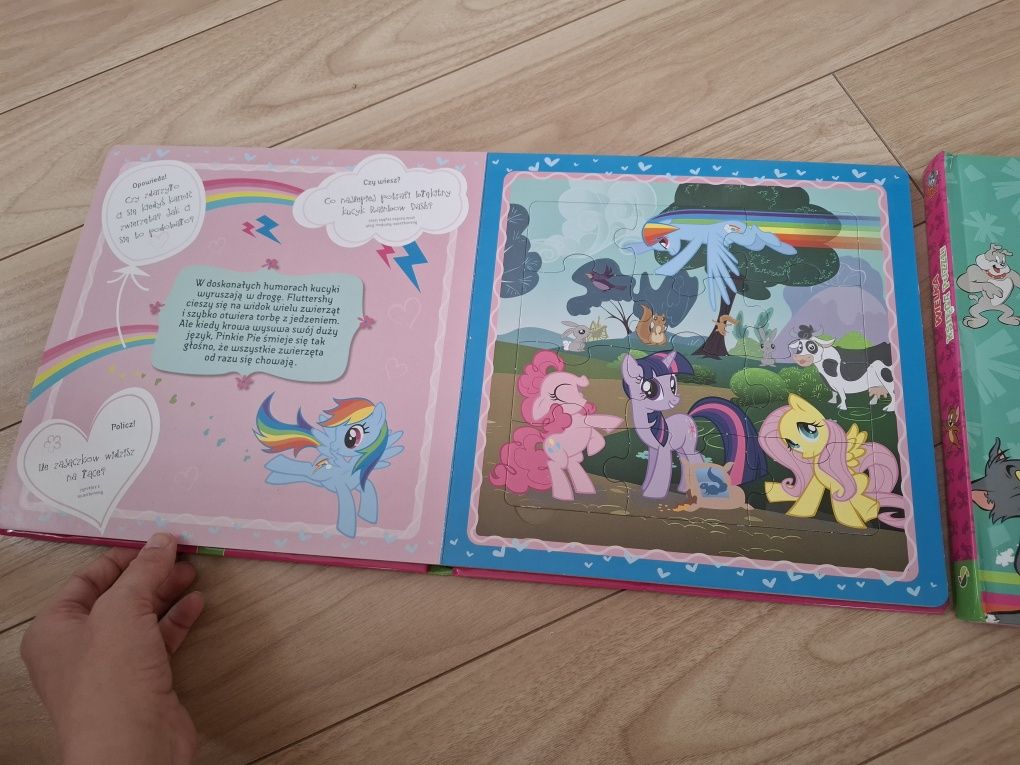 Wielka księga puzzli My Little Pony, Tom i Jerry