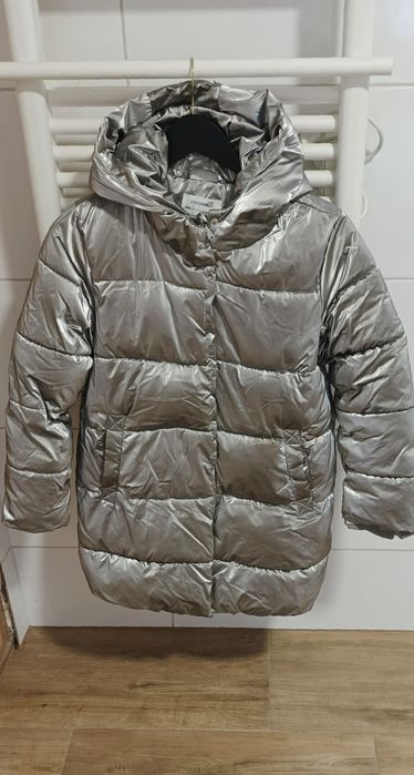 Kurtka zimowa dziewczęca płaszczyk Coccodrillo 146 cm
