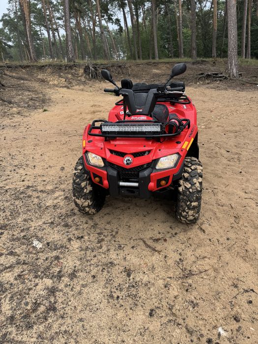 Can am outlander 400 zarejestrowany l7e 2011r
