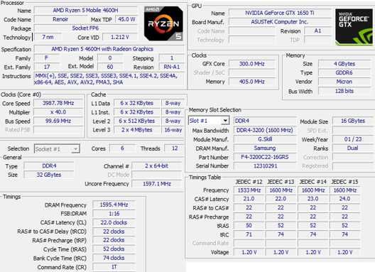 ASUS TUF Gaming A17 FA706II R5-4600/GTX1650TI/32GB/512/W11