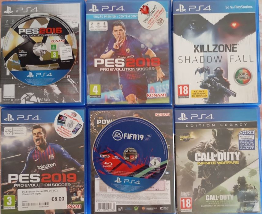VendoJogos originais PS4
