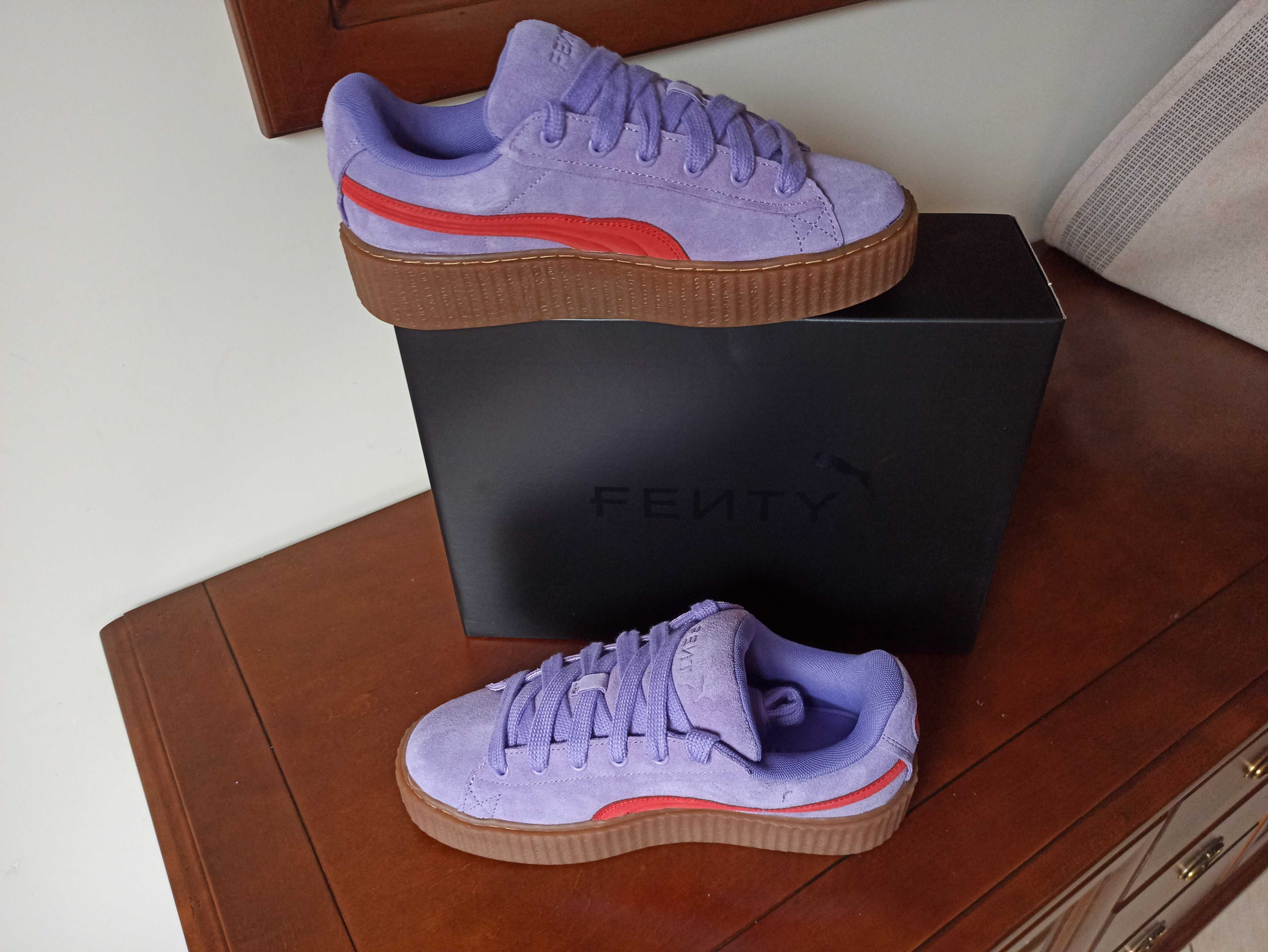 (roz. 41 ) Puma Creeper Phatty Rihanna Fenty Lavender Alert 396403,-03