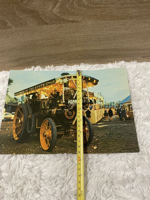 Zestaw 2 dużych pocztówek Vintage