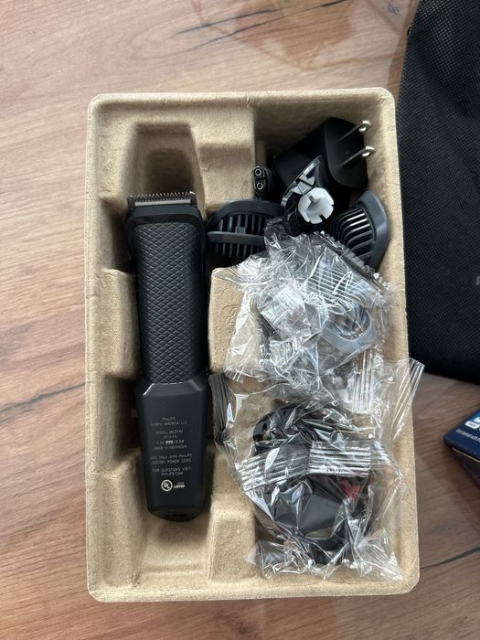 Машинка для стрижки + тример philips