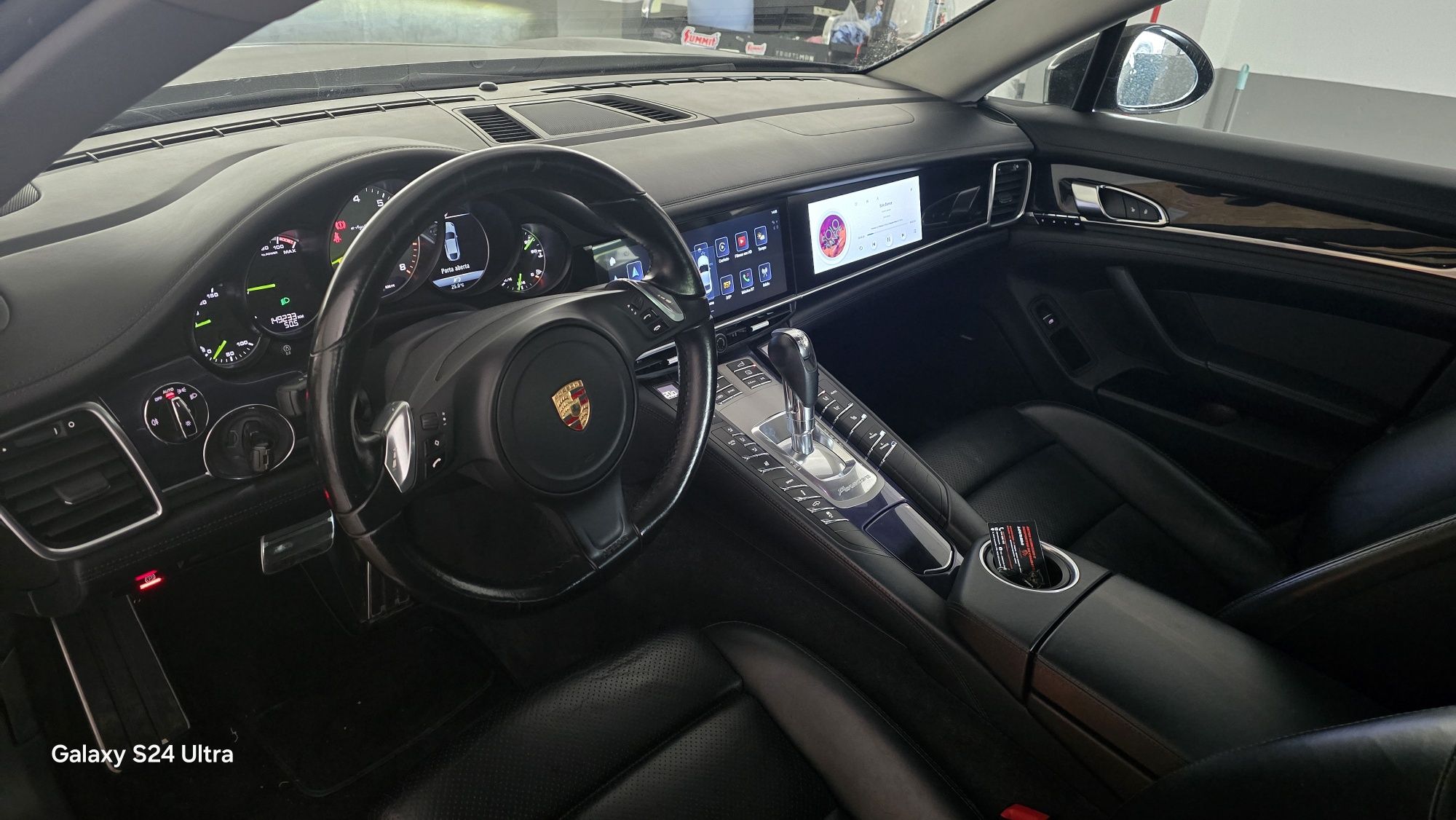 Rádio Porsche Panamera 10-16 Android 13 Duplo ecrã (Novo)