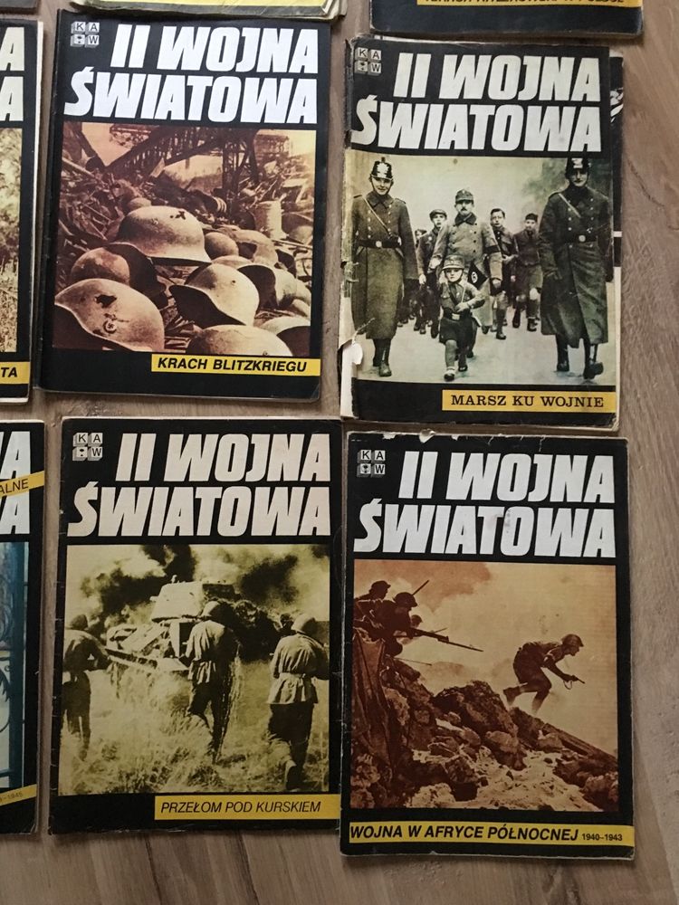 II Wojna Światowa"Drogi Do Zwycięstwa" Kolekcja 9sztuk OKAZJA