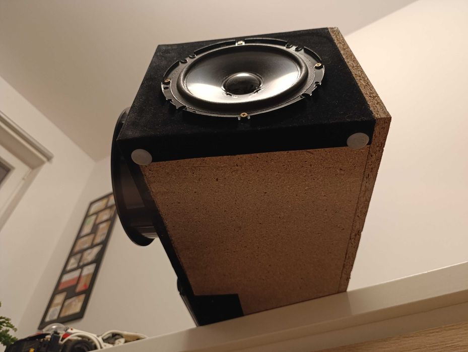 Skrzynia DIY, 4x50W radio BT+USB+jack+antena FM