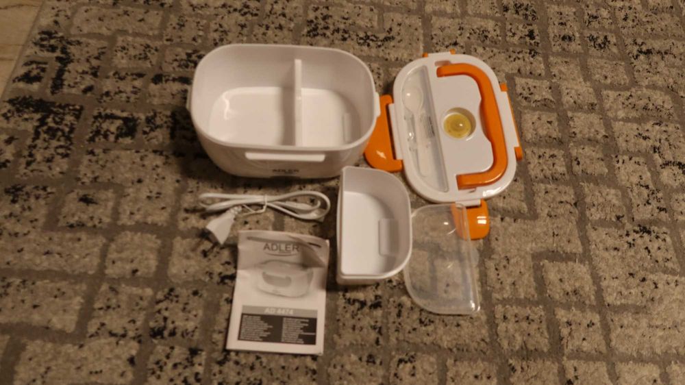 Elektryczny podgrzewany pojemnik na żywność