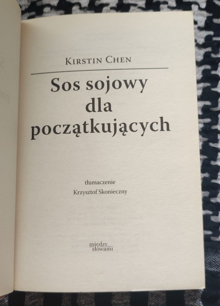 Sos sojowy dla początkujących - Kristin Chen