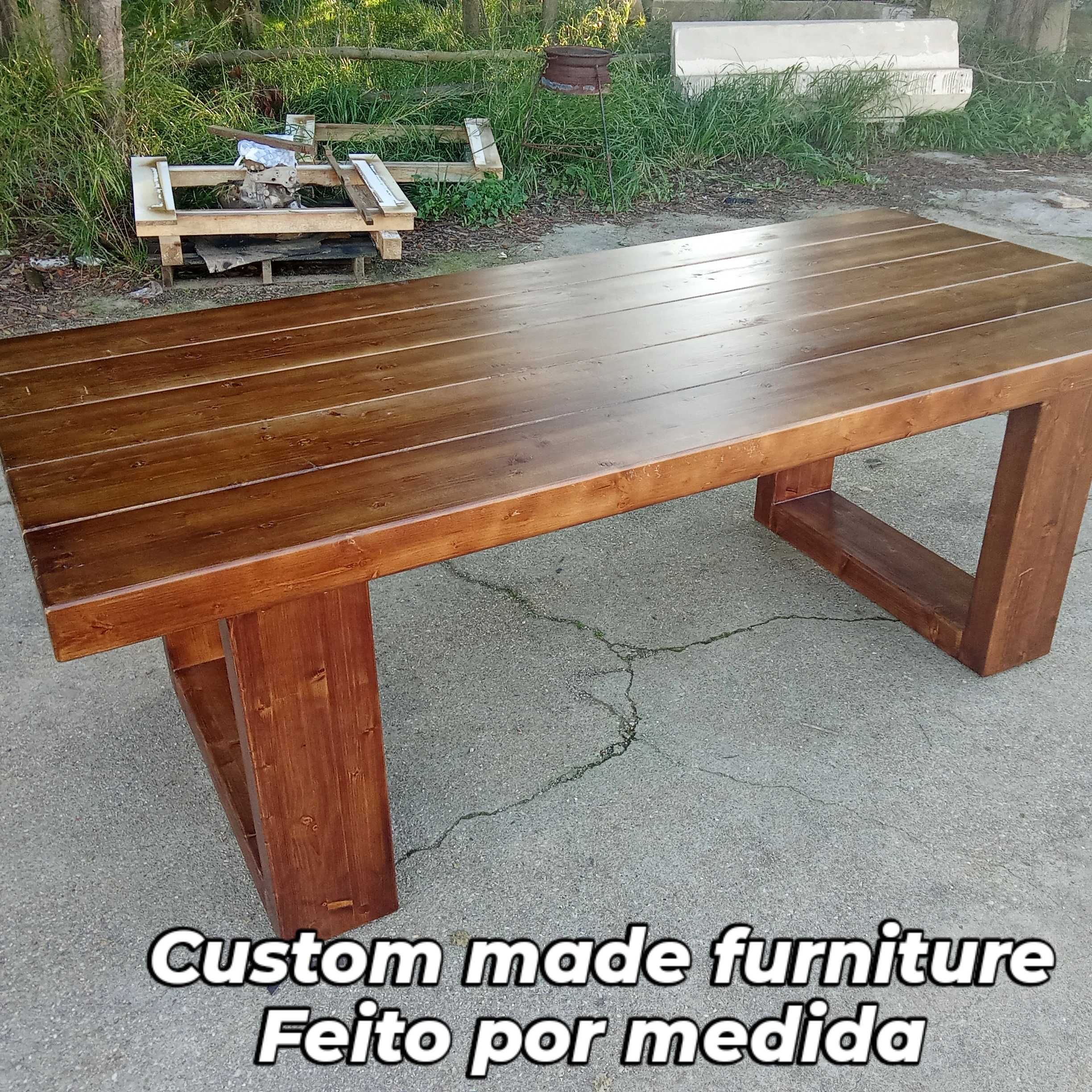 Mesa madeira por medida- somos fabricantes  entregamos em todo o pais
