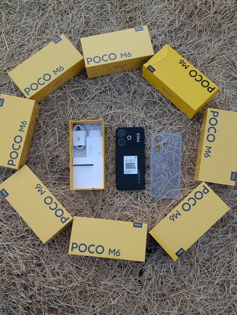Poco m6 5g (8/256 глобальная версия Masterbox запечатанный)