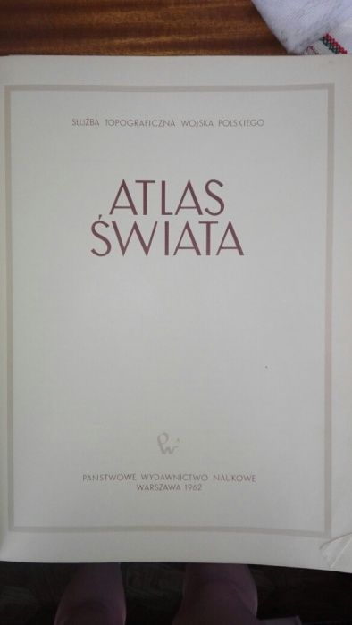 Sprzedam atlas świata