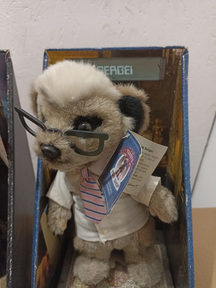 Dwie kolekcjonerskie Maskotki surokatki Yakov Shop Toys