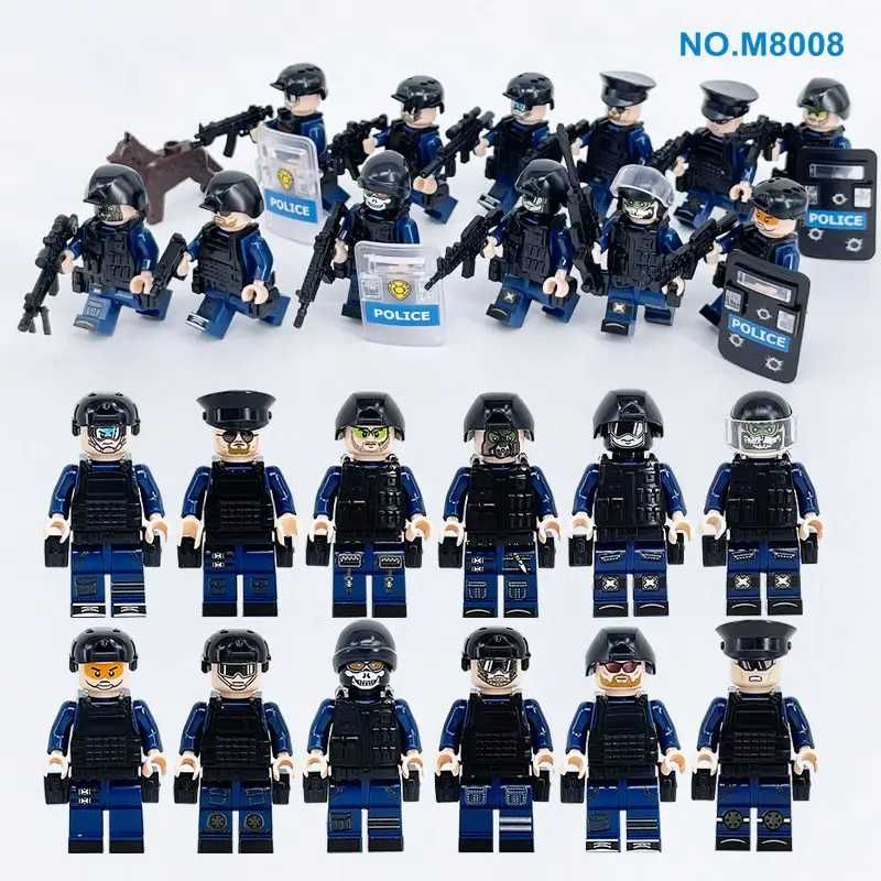 Фігурки спецназівці рейнджери поліція військові солдатики для лего
