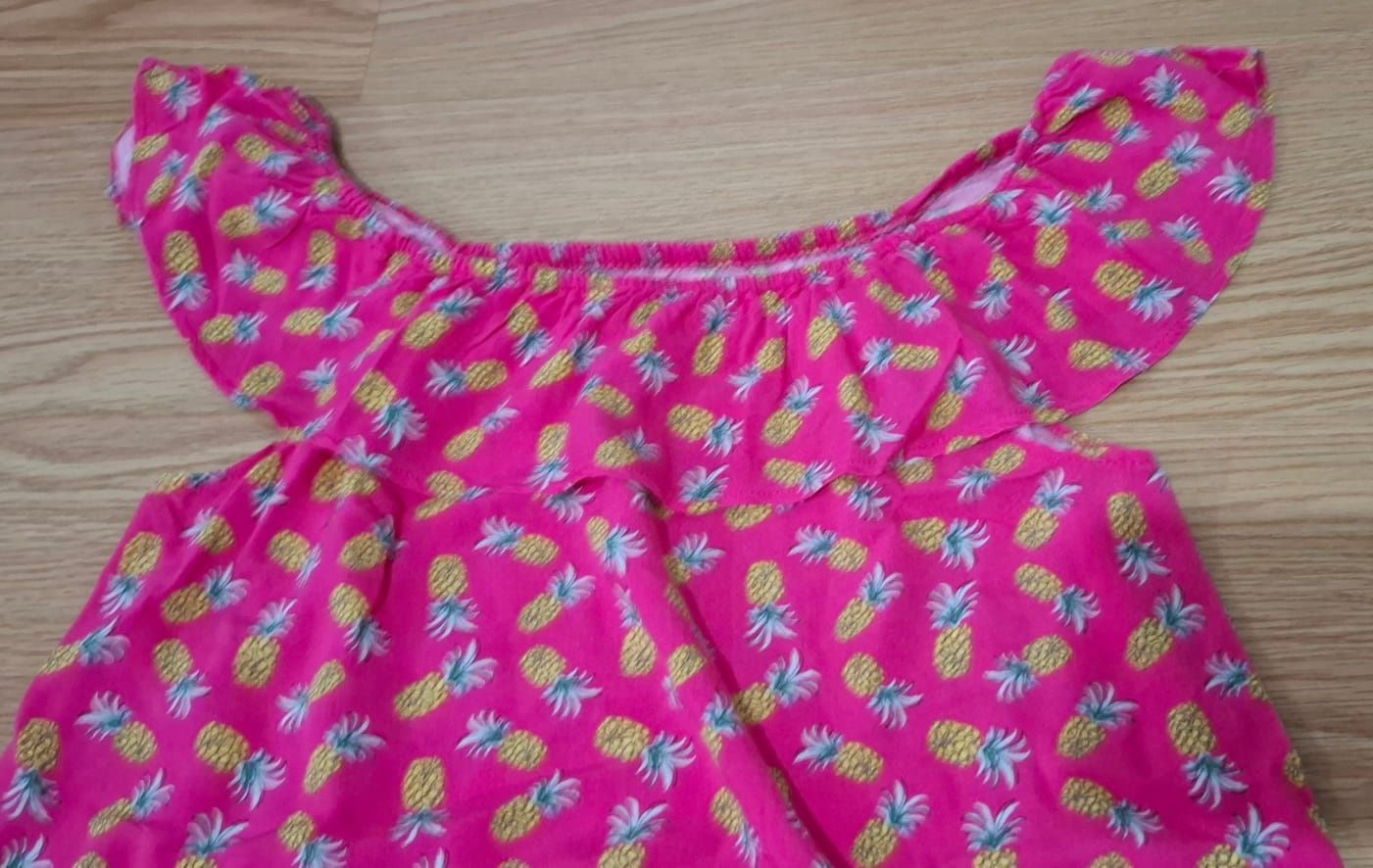 T-Shirt Estampado Ananás: Tam 12-13 Anos