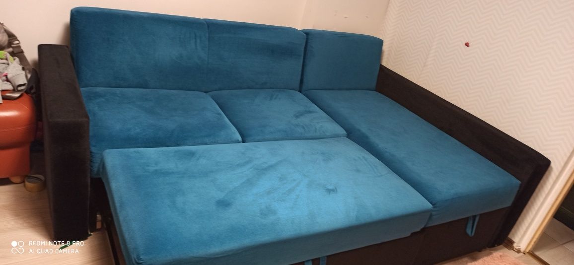 Narożnik tapicerowany łóżko sofa kanapa