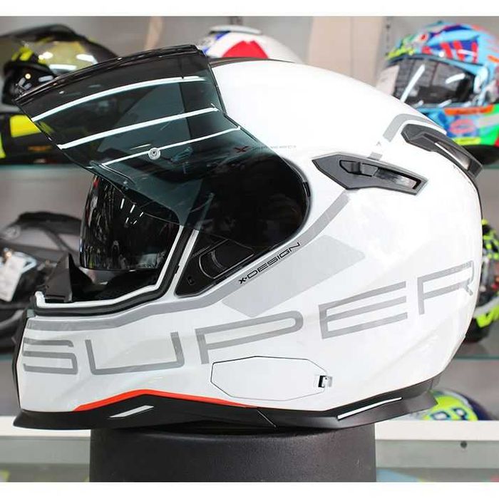 Nexx SX100 SuperSpeed (Capacete com viseiras e PinLock) Como novo