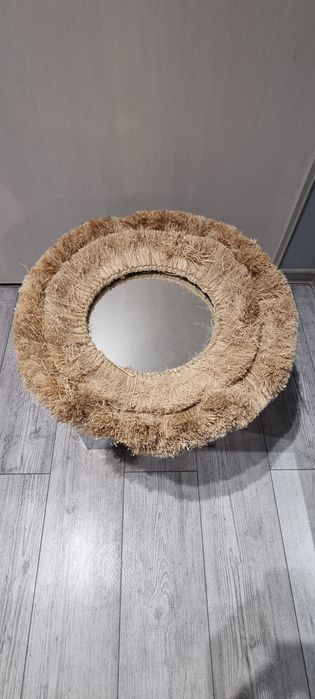 Rustykalne lustro H&M Home.