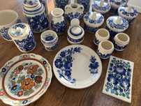 Zestaw fajans porcelana z Włocławka