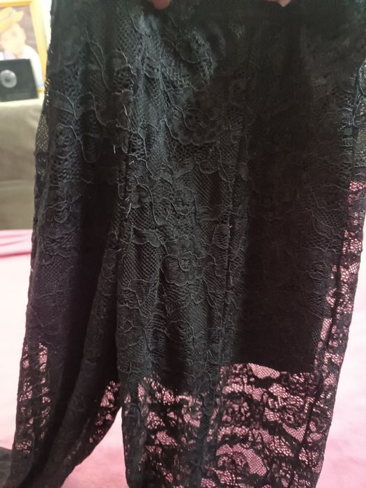 Гіпюрові штани кльош з шортиками + топ гіпюровий.Ціна в описі