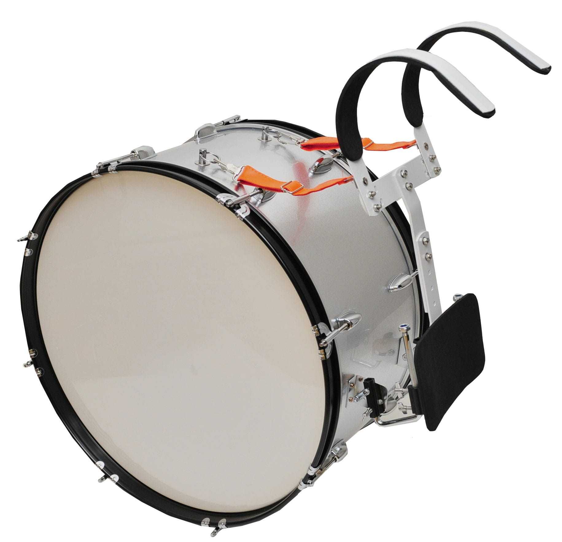 Bęben marszowy z nosidłem 24''X12'' + pałka