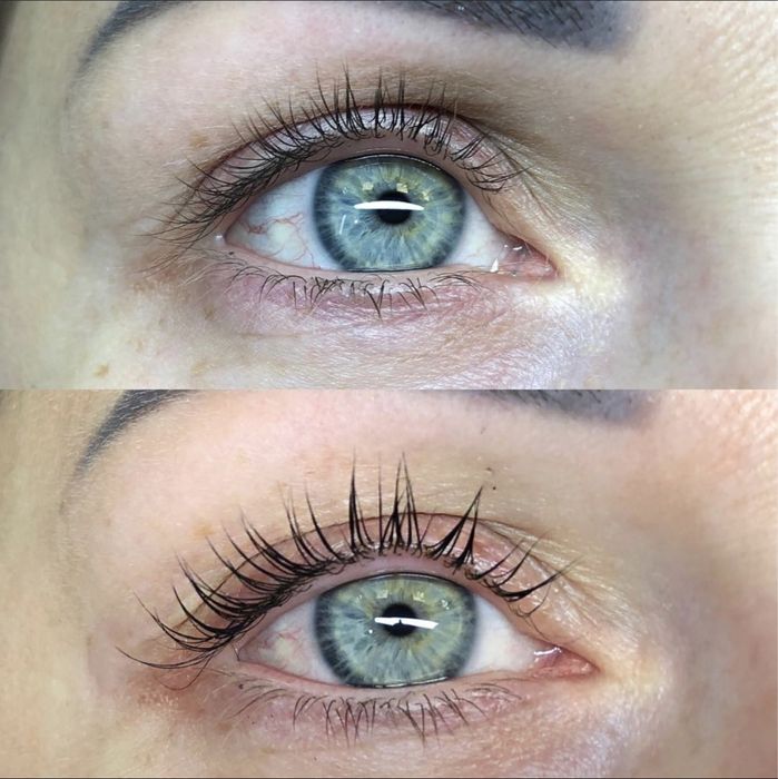 Ламинирование ресниц и бровей