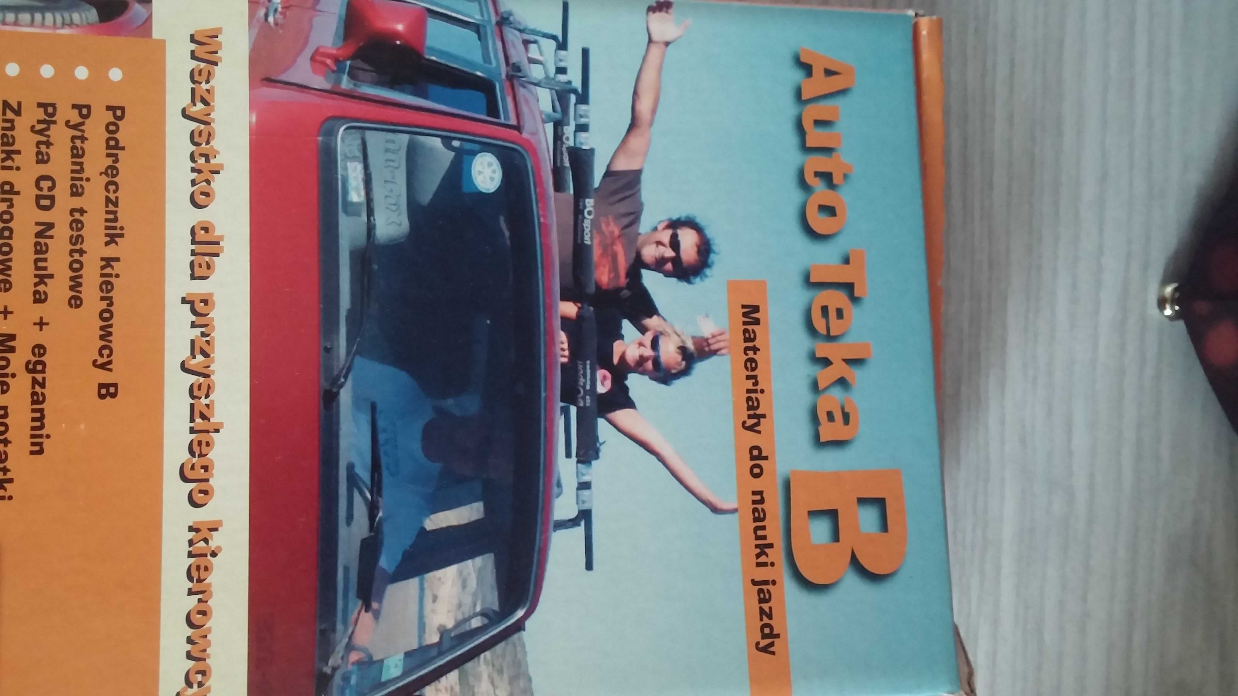 Książki prawo jazdy i podręcznik kierowcy B oraz płyta wysyłka