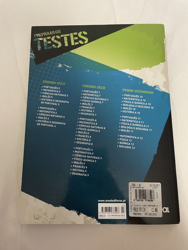 Livro de apoio biologia Prepara os Testes